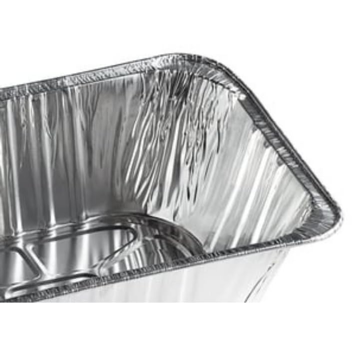 Disposable Extra Deep Heavy Duty 9x13 Half Size Aluminum Pans - 100 Pack | Perfect for Baking, Roasting, Meal Prep & Party Catering | Commercial & Home Kitchen Use