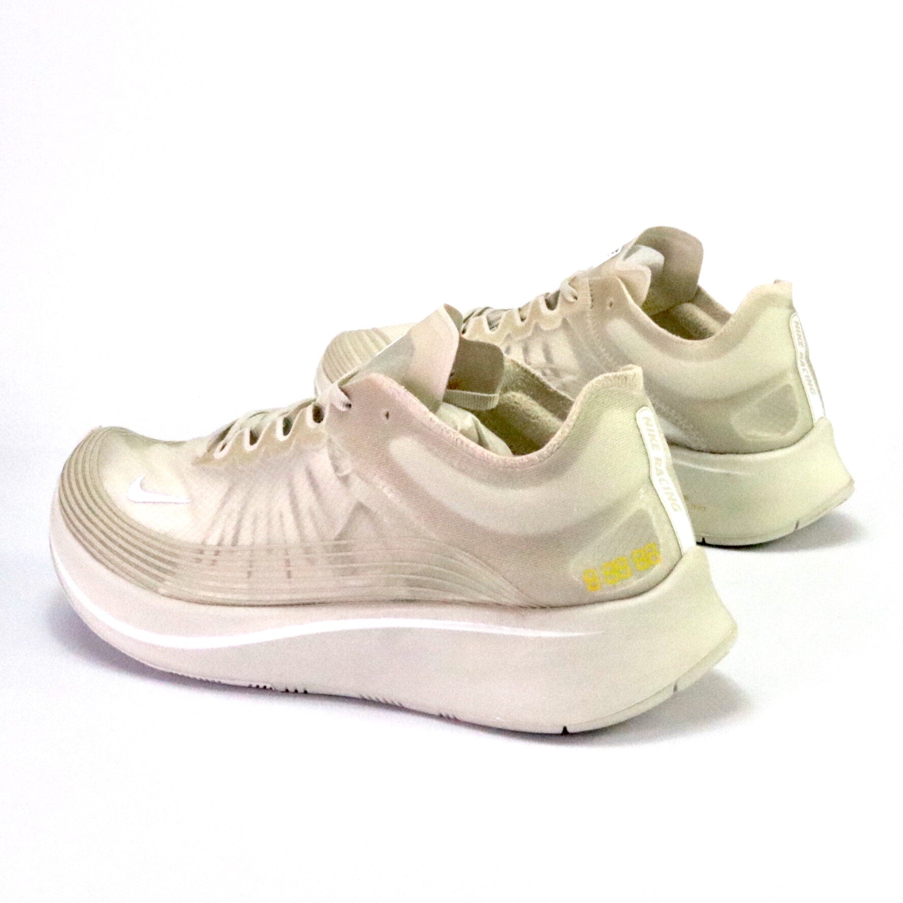 Nike Zoom Fly Running Shoes for Men & Women - Light Bone White - Lightweight Cushioned Sneakers for Marathon, Training & Everyday Wear