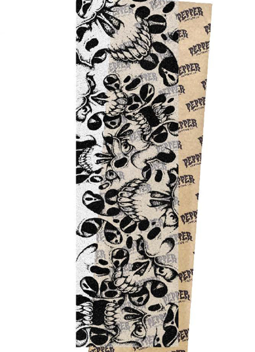 Pepper x Breana Geering G5 Salt Grip Tape - Premium Skateboard Grip Tape for Enhanced Traction and Control | Perfect for Skateboarding, Longboarding, and Street Sports