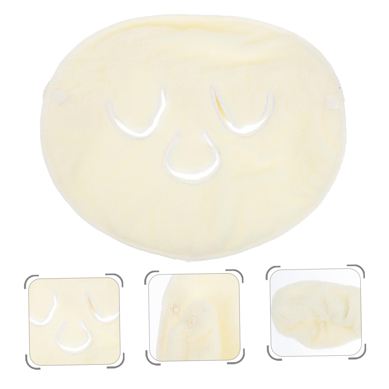 Healeved Reusable Polyester Facial Towel for Women - Whitening & Anti-Aging Eye & Cheek Patches, Hot/Cold Spa Steamer Mask | Skincare, Beauty Routine, At-Home Spa Treatment