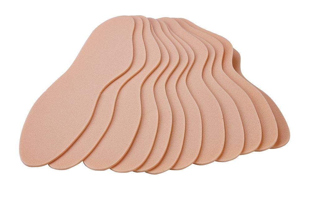Premium Plastazote Insoles for Women - 1/8 Inch Thick, Large Size (6-Pair Pack) - Ideal for Running, Hiking & All-Day Comfort