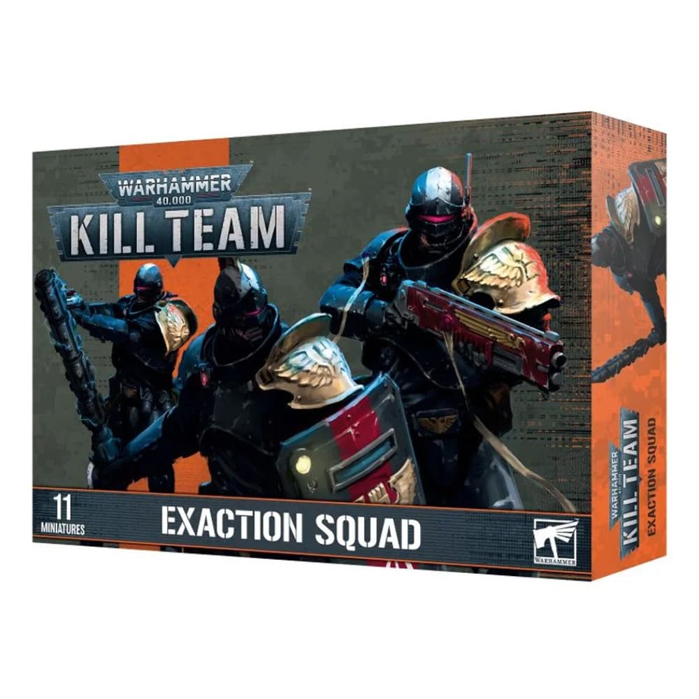Warhammer 40,000 Kill Team: Exaction Squad - Elite Miniatures for Tabletop Strategy Games and Competitive Play