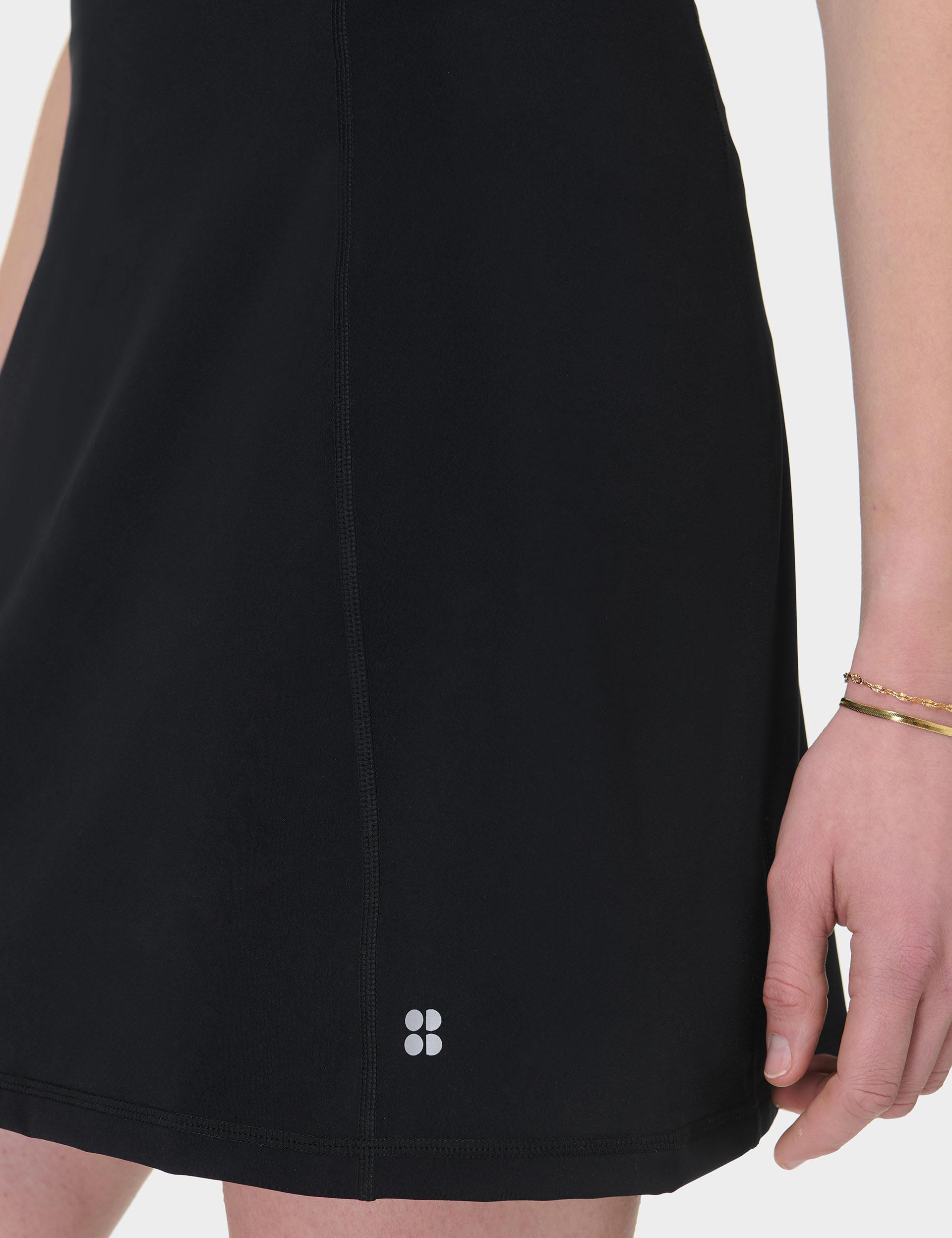 Power Workout Dress - Black | Women's Fitness & Gym Wear | Perfect for Yoga, Running & Active Lifestyle