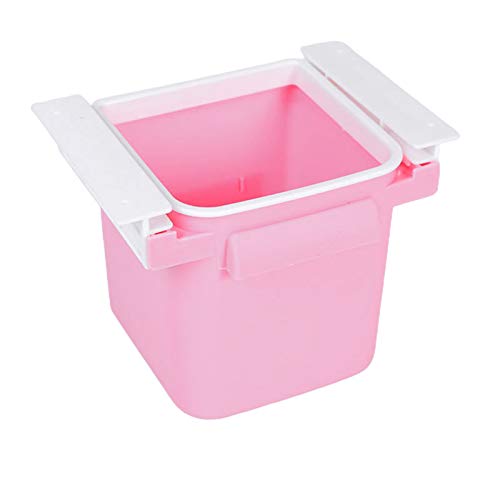 Retractable Hidden Desk Trash Can - Under Desk Adhesive Waste Bin for Office, Home & Dorm | Space-Saving Creative Garbage Solution