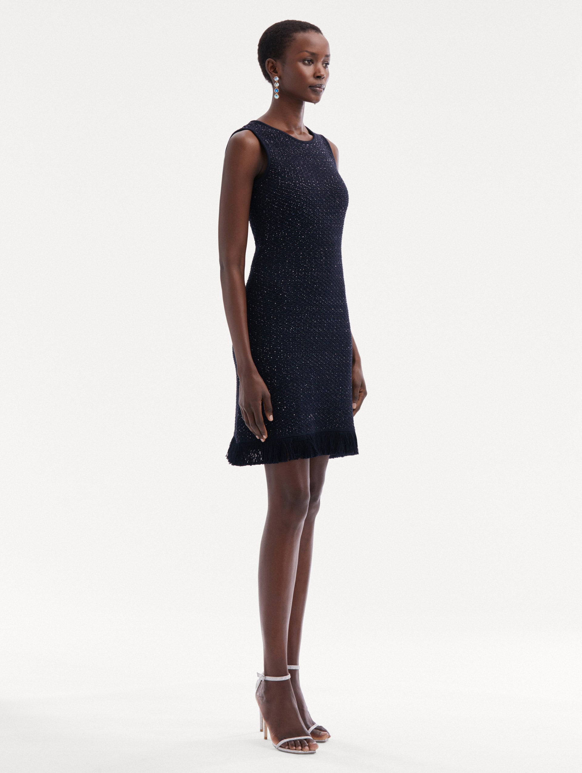 Elegant Sequin Tweed Dress for Women - Party, Cocktail & Evening Wear - Perfect for Weddings, Prom & Special Occasions