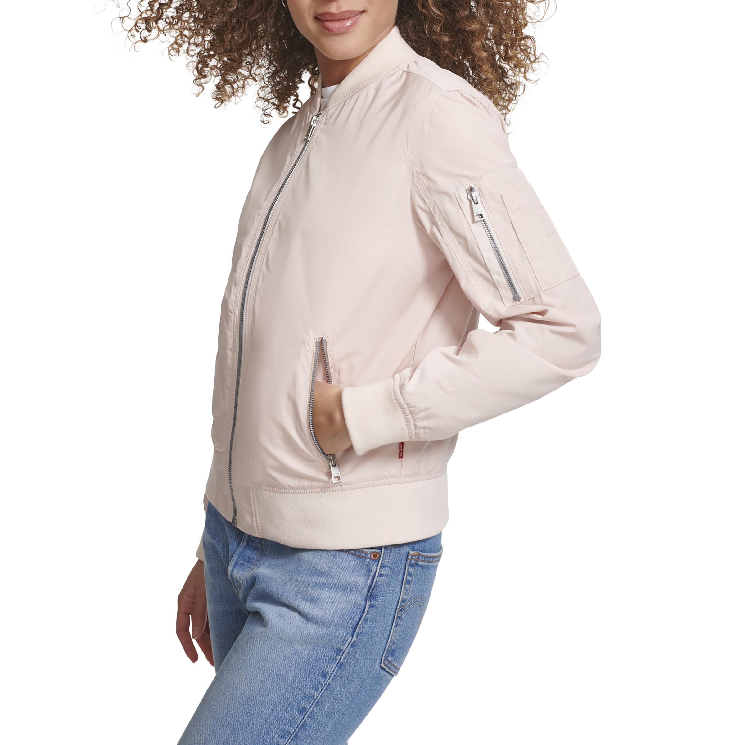 Levi's Women's Melanie Newport Bomber Jacket - Lightweight Casual Outerwear (Regular & Plus Size) | Perfect for Spring Layering, Streetwear Fashion & Everyday Wear