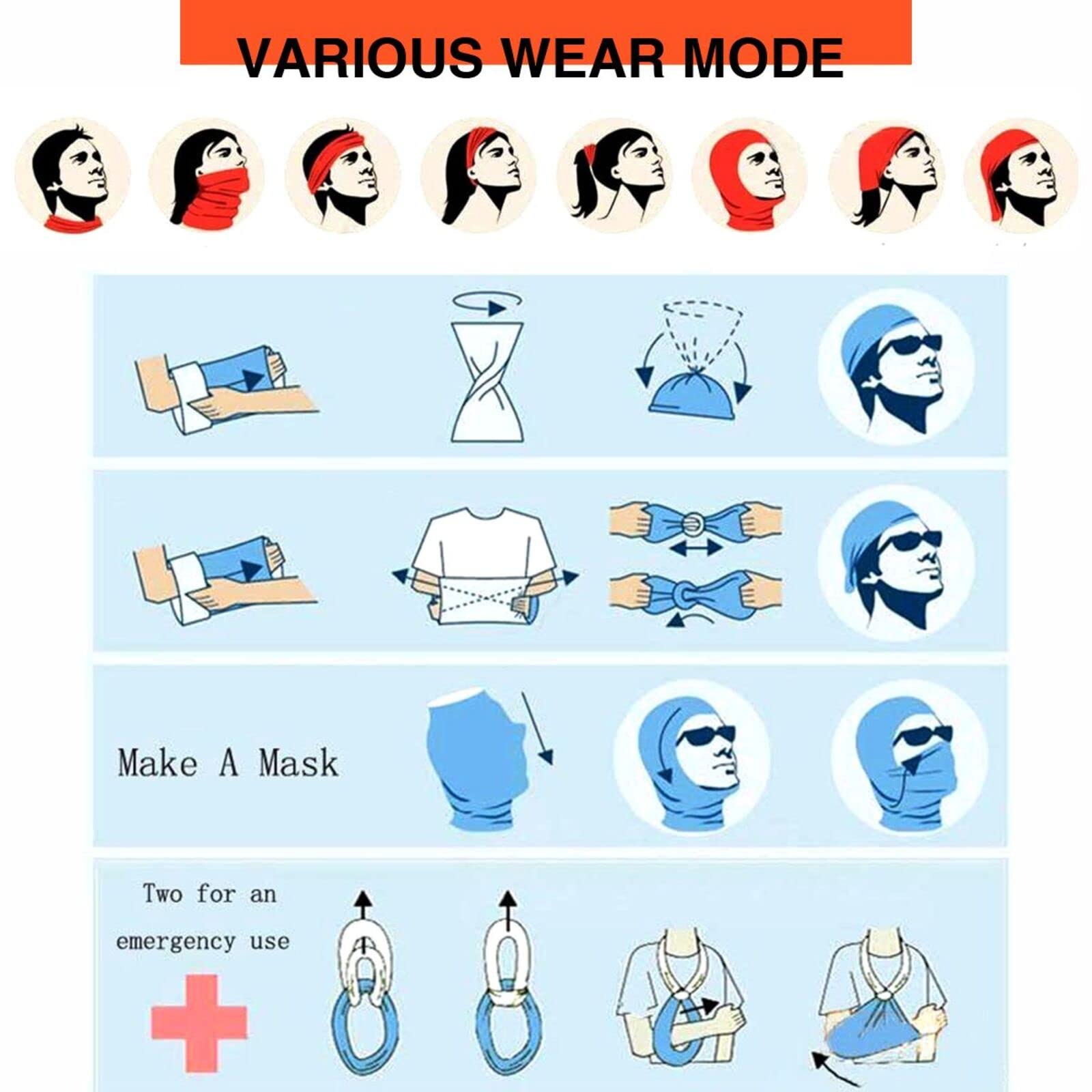 Windproof Sports Face Mask - Breathable UV Protection Multifunctional Bandana for Running, Cycling & Outdoor Activities - Perfect for Hiking, Skiing & Cold Weather Workouts