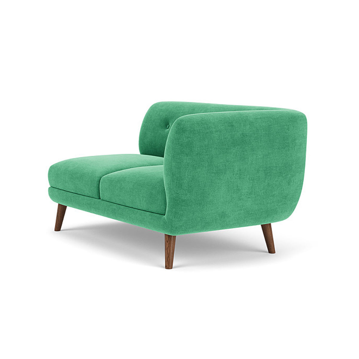 Alfred Fabric Right 2 Seater Modular Sofa - Modern Sectional Couch for Living Room, Lounge & Small Spaces | Comfortable & Stylish Home Furniture