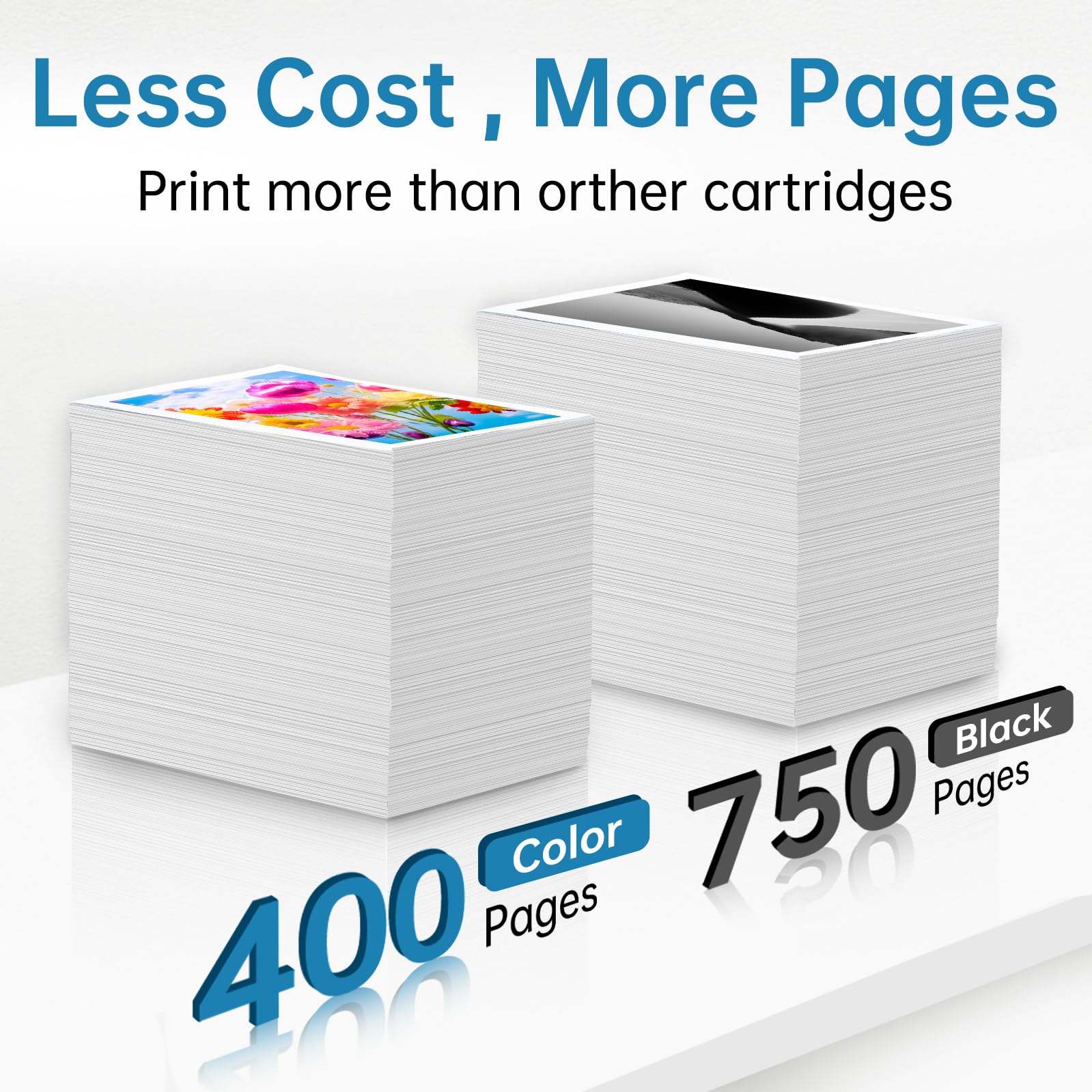 HP 901XL Ink Cartridge Replacement - Black & Color Combo Pack (2 Pack) - Compatible with HP OfficeJet 4500, J4524, J4540, J4550, J4580, J4624, J4680 Printers - Ideal for Home Office Printing, School Projects & Small Business Documents