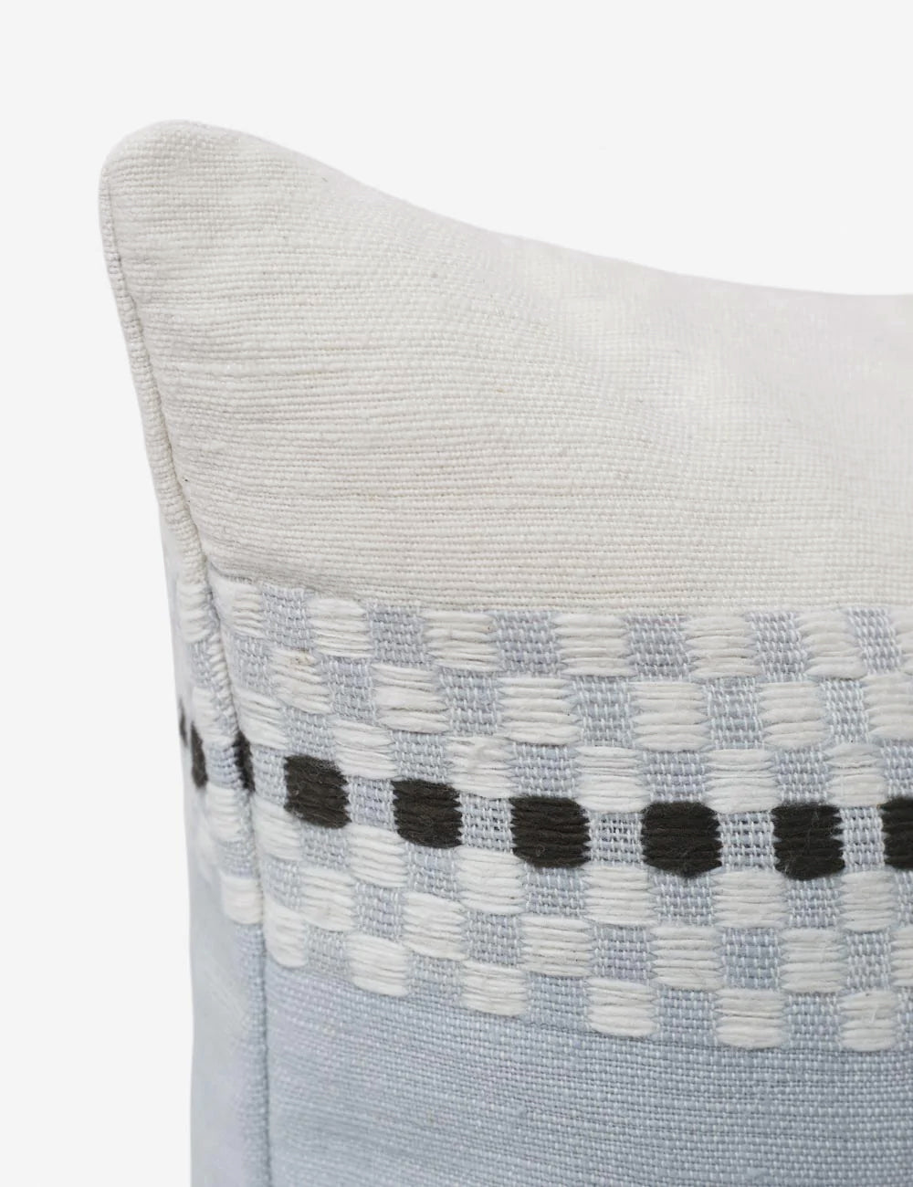 Bole Road Textiles Amaro Pillow - Handwoven Decorative Throw Pillow Cover for Sofa, Bed & Home Decor - Boho Chic Living Room & Bedroom Accent