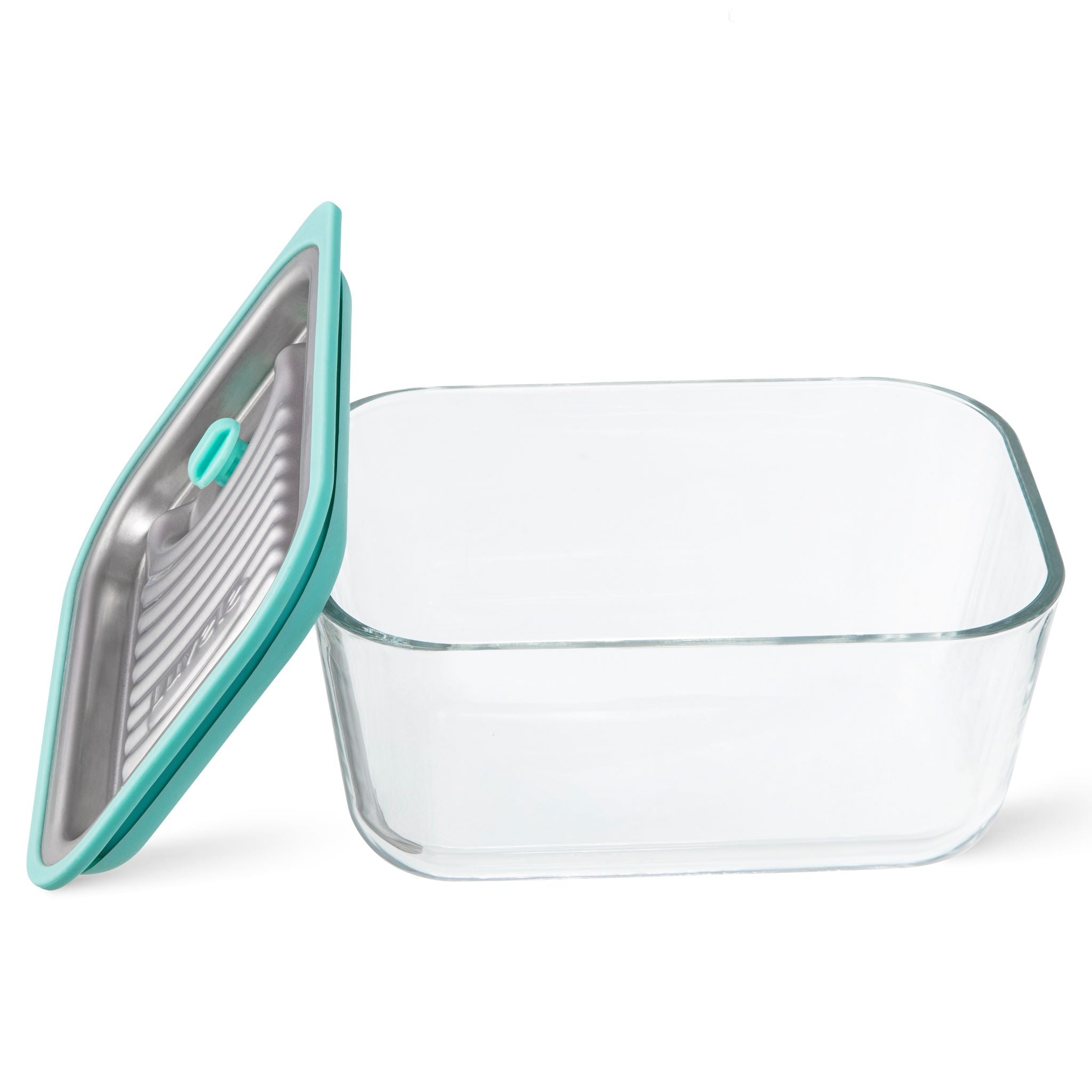 LUVELE Fresh Vacuum Sealed Food Storage Container Set - 3-Piece 750ml BPA-Free Airtight Kitchen Containers for Meal Prep, Leftovers & Pantry Organization