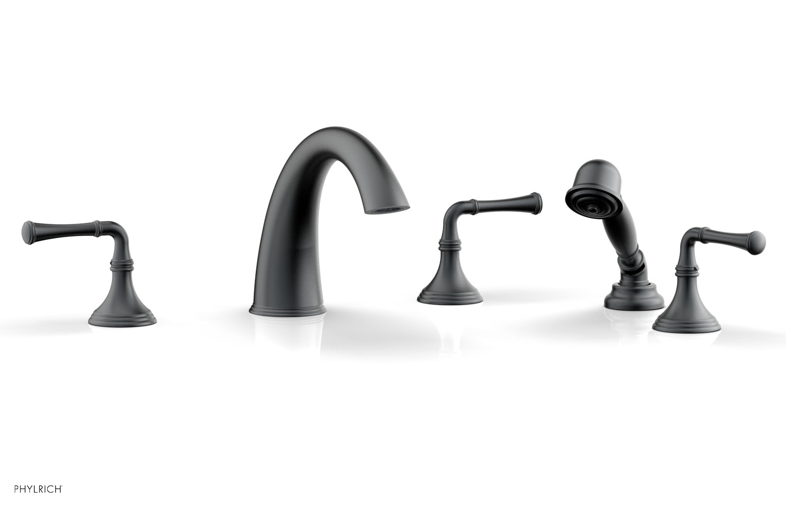 3-Ring Deck Tub Set with Hand Shower D2205E1 - Premium Bathroom Faucet for Modern Homes, Perfect for Bathroom Renovation & Spa Relaxation