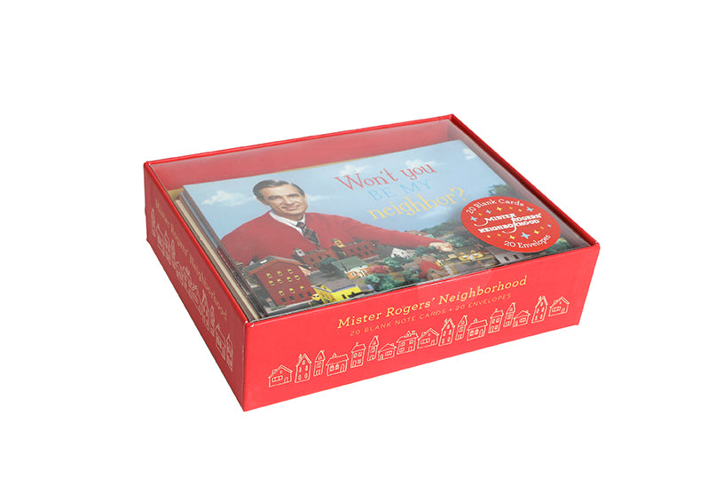 Mister Rogers' Neighborhood Blank Note Cards Set - Boxed Greeting Cards for Thank You, Birthday & Special Occasions - Perfect for Gifts, Collectors & Fans