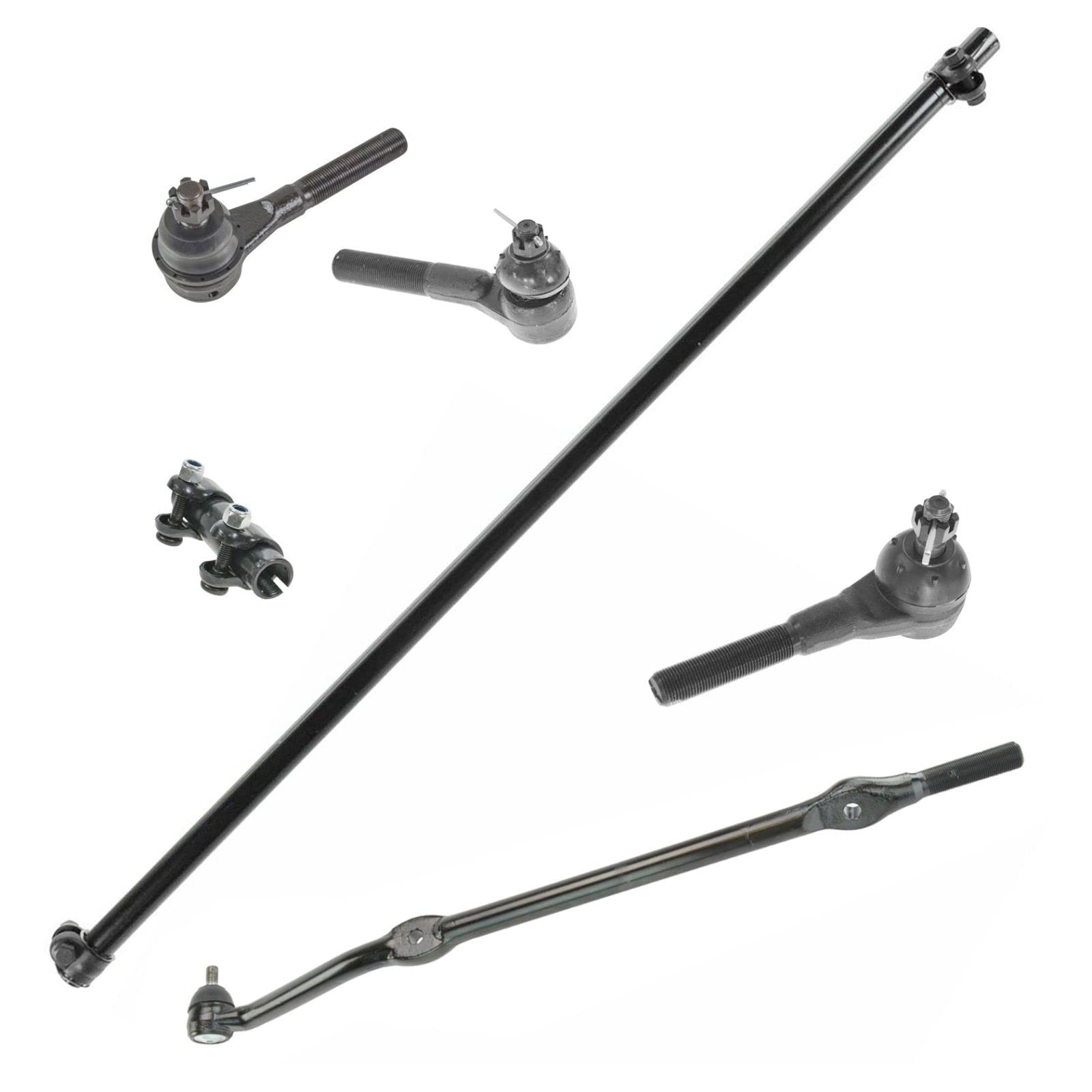 1997-2006 Jeep Wrangler Front Tie Rod Set - Heavy Duty Steering Replacement Part for Off-Road & Daily Driving