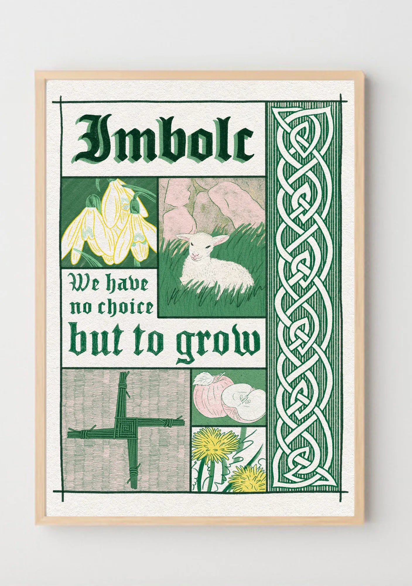 Sophie Carroll Hunt - Premium Imbolc Celebration Decor for Wiccan & Pagan Rituals - Perfect for Altars, Home Blessings & Seasonal Festivals