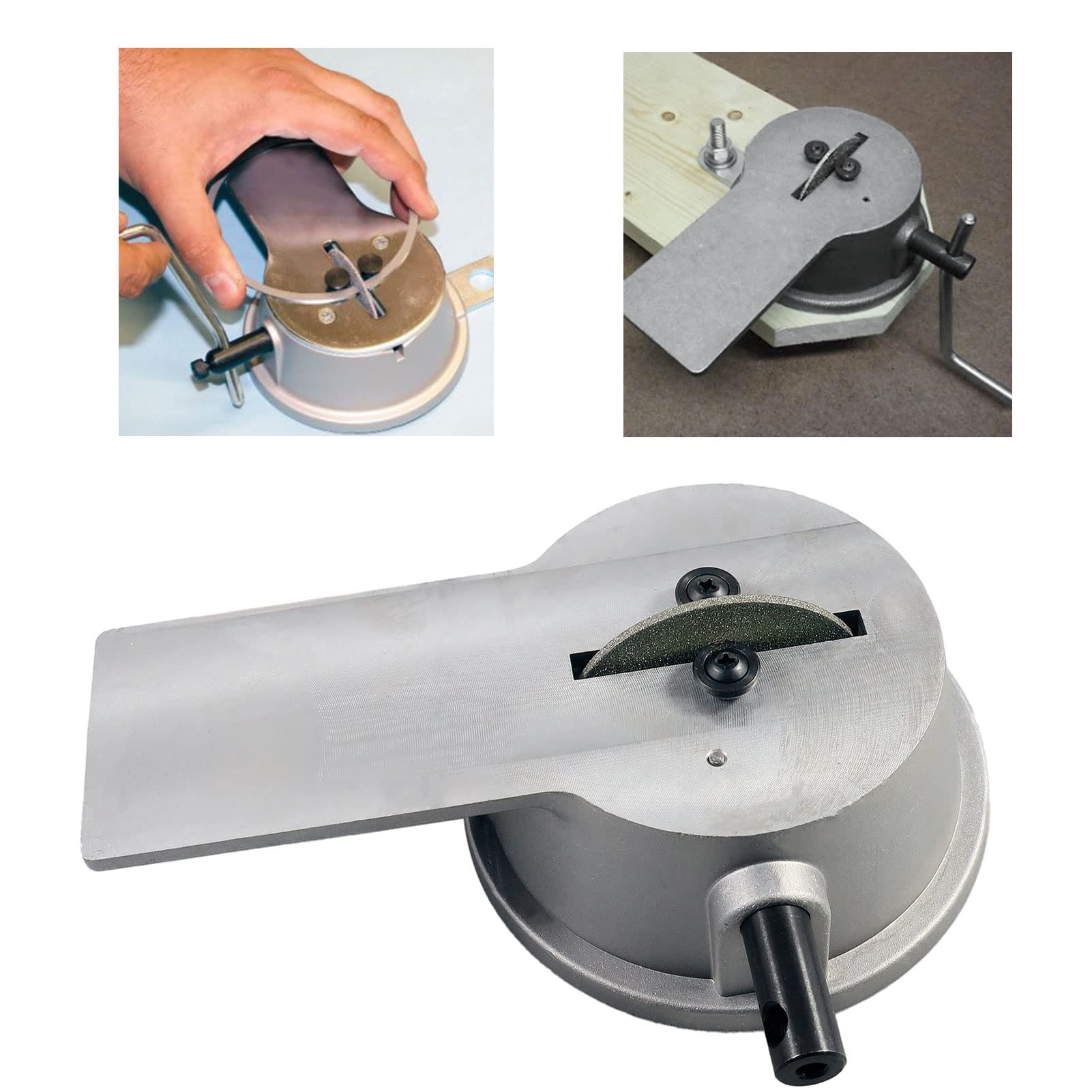Manual Piston Ring End Gap Filer Tool - 170/140 Grit Carbide Wheel for Precise Cutting (Model 80514 & 91089408) - Perfect for Engine Rebuilding, Motorcycle & Automotive Repair