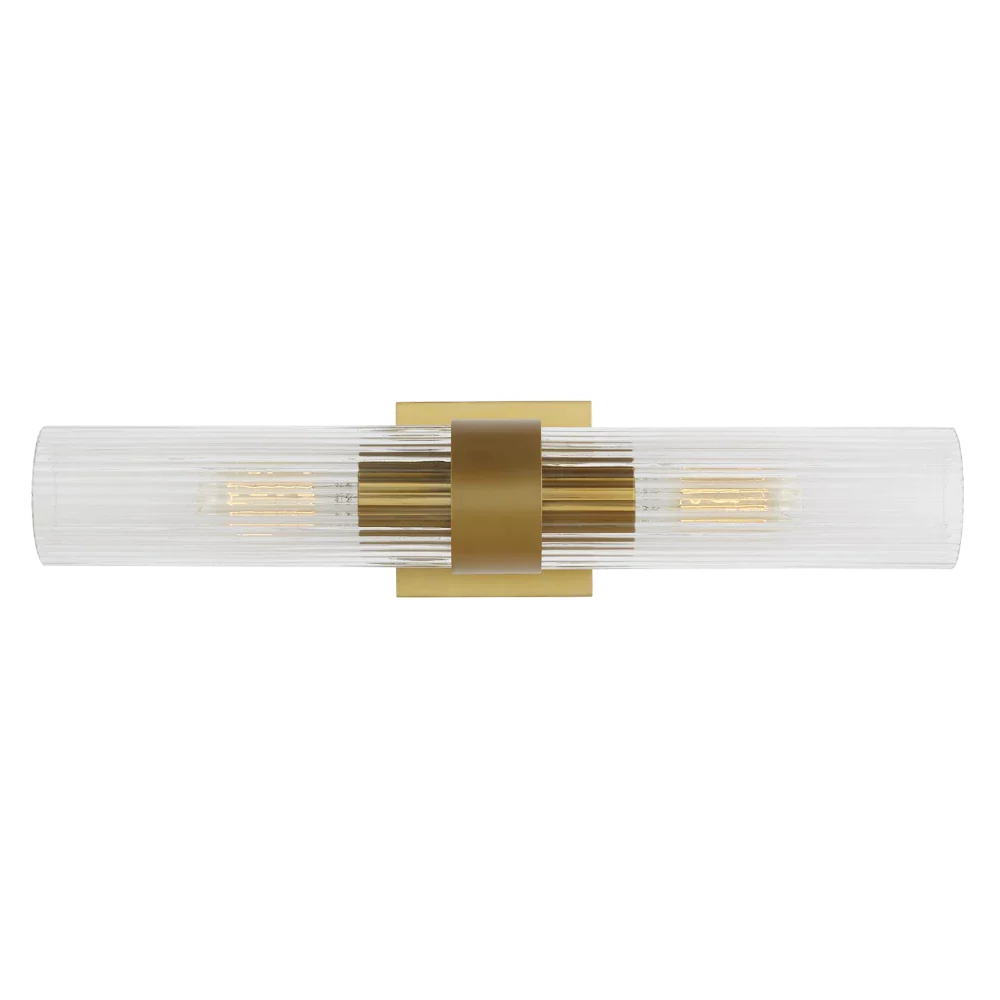 Eleanor Fluted Vanity - Elegant Bathroom Vanity with Mirror & Storage | Perfect for Modern Bathroom Decor & Small Space Organization