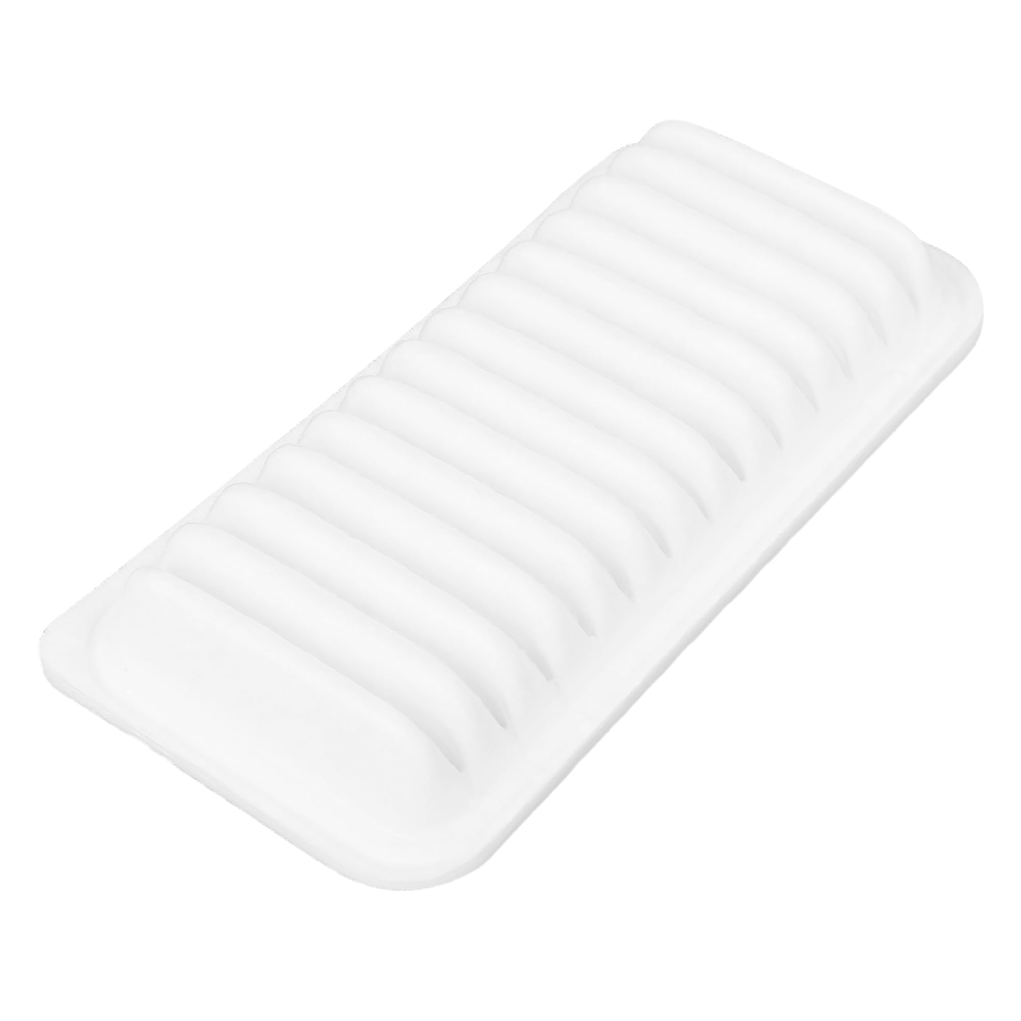 X AUTOHAUX White Car Air Filter Replacement with Activated Carbon 17801-21030 for Toyota Camry, Corolla, Highlander - Improved Engine Performance & Air Quality - Perfect for City Driving & Highway Commutes