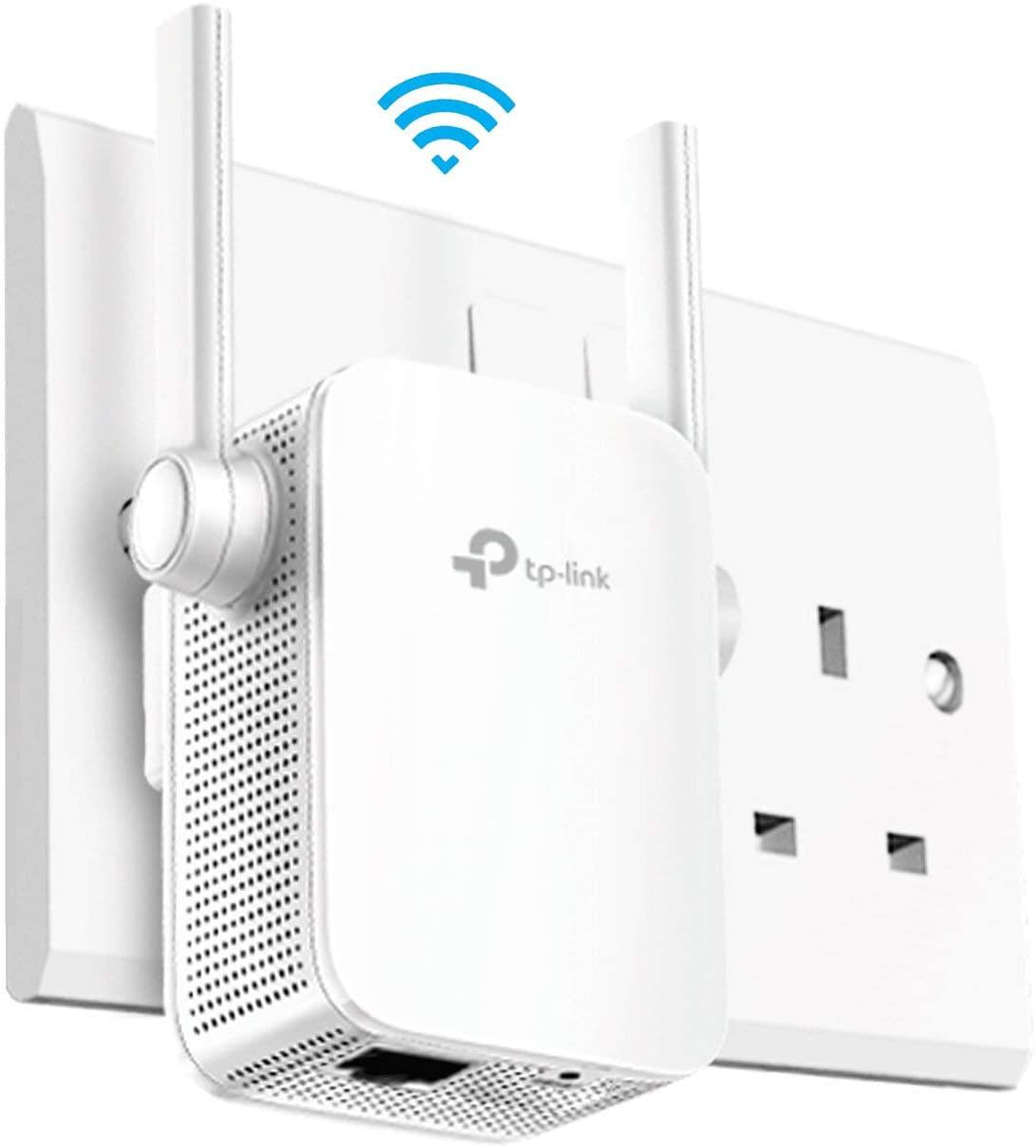 TP-Link AC750 Dual Band WiFi Range Extender (RE205) - Expand Wireless Coverage for Home, Office & Streaming