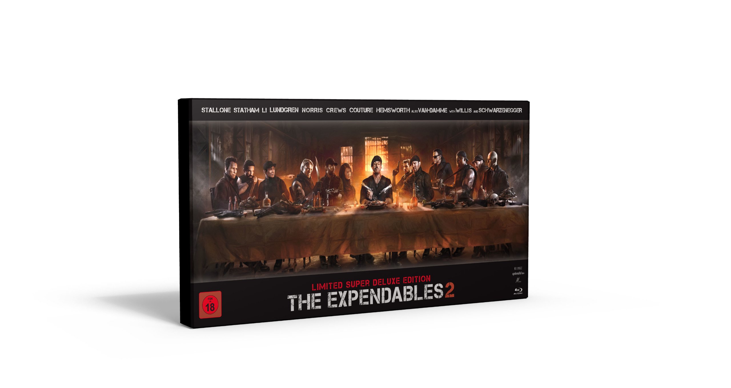 The Expendables 2 - Back for War (Limited Super Deluxe Edition) [Blu-ray] | Action Movie Collection | Perfect for Movie Nights & Action Fans