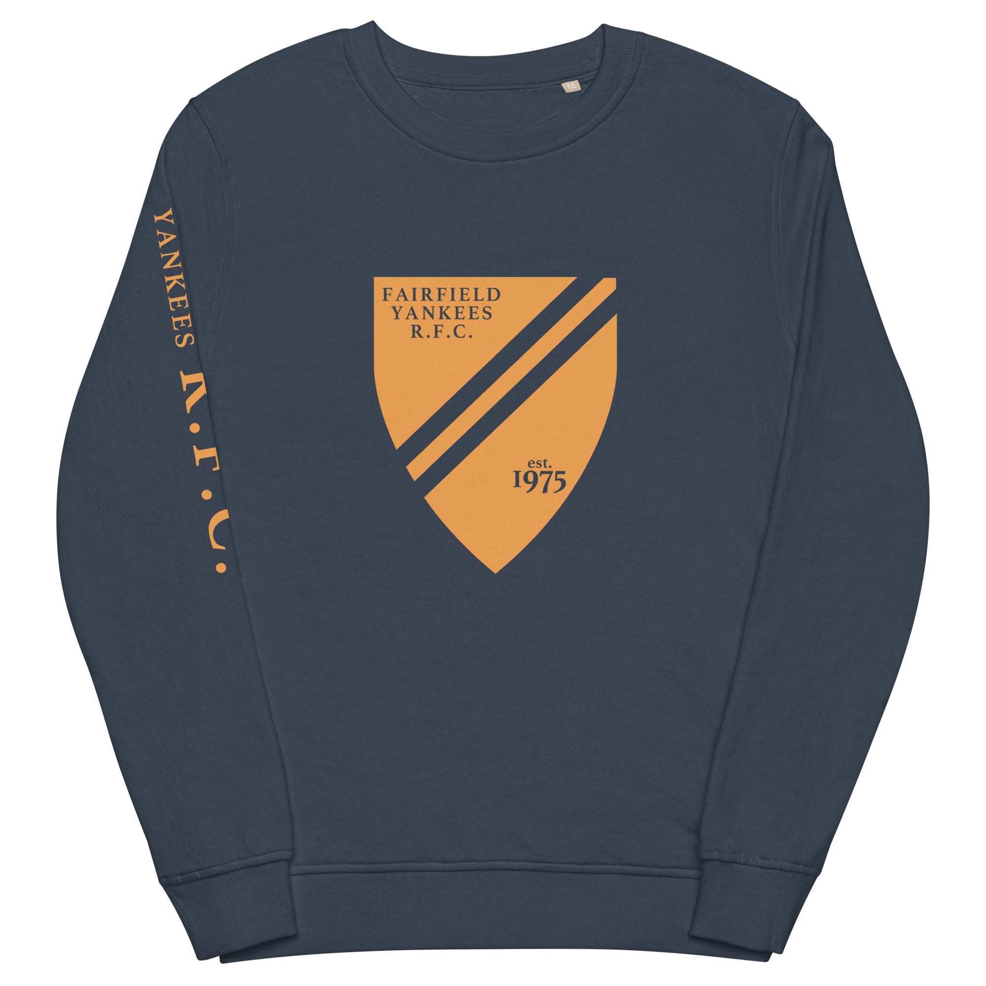 Fairfield Yankees RFC Retro Crewneck Sweatshirt - Vintage Rugby Style Pullover for Men & Women - Perfect for Casual Wear, Game Day & Street Fashion