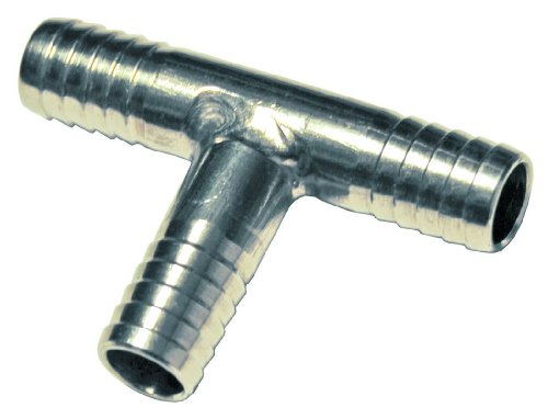 Dixon 179-0808SS 304 Stainless Steel Hose Barb Tee Splicer - Forged, 1/2