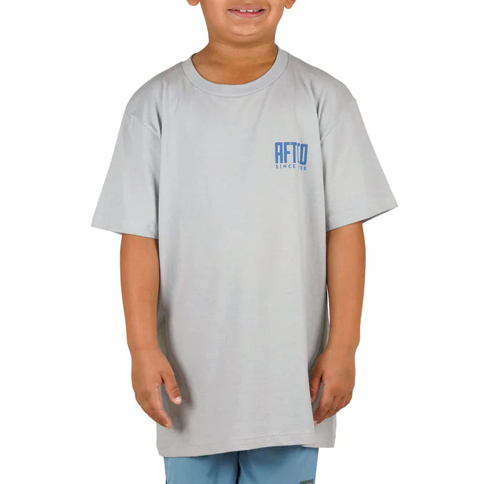 Aftco Boys' Quick-Dry Performance T-Shirt - Comfortable & Durable Fishing & Outdoor Activewear for Kids