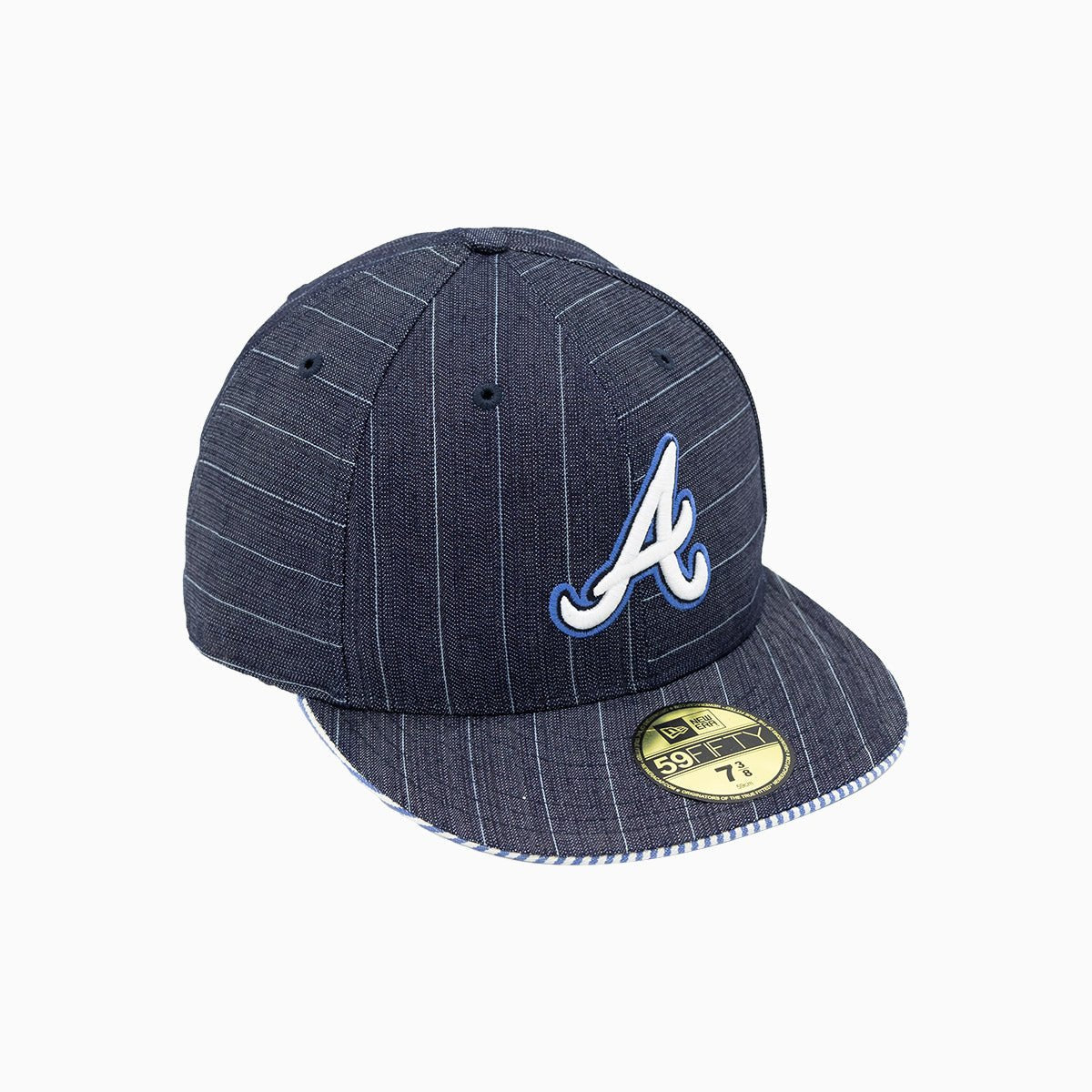 Official Atlanta Braves MLB 59FIFTY Fitted Baseball Cap - Adjustable Snapback Hat for Men & Women - Perfect for Games, Collecting & Everyday Wear
