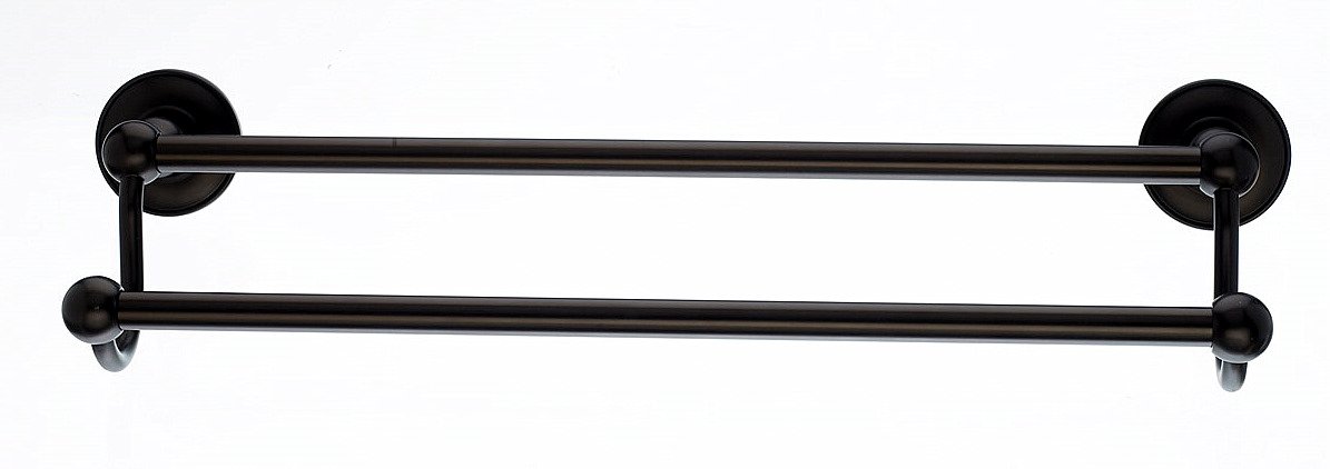 Top Knobs ED9ORBD Modern Stainless Steel Towel Bar - Bathroom & Kitchen Towel Holder for Spa, Hotel, and Home Decor