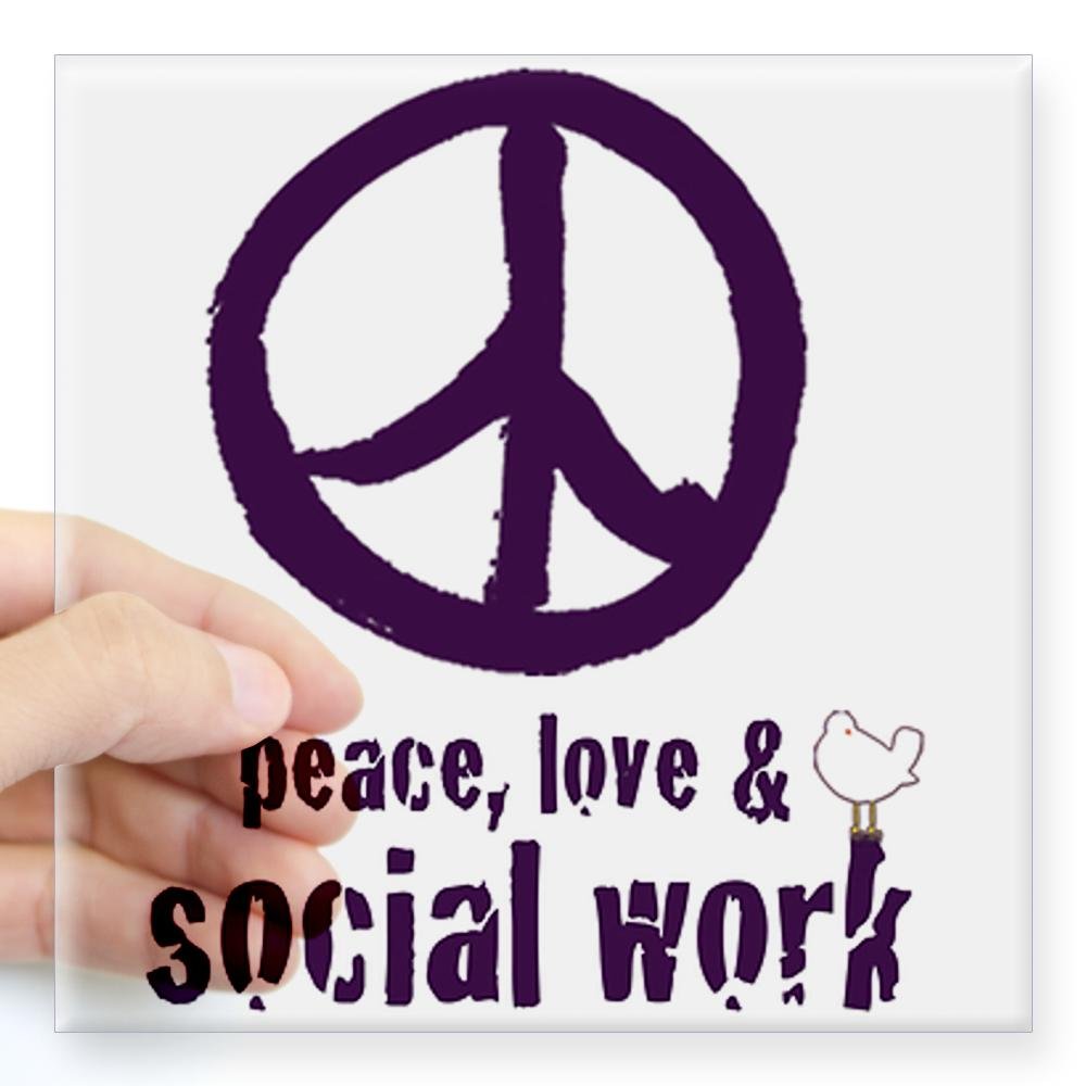 Square Car Bumper Sticker - Durable Decal for Cars & Laptops