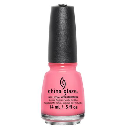 China Glaze Petal To The Metal Nail Polish #81758 - 0.5 oz Long Lasting Metallic Pink Shimmer for Salon Quality Manicures & Pedicures