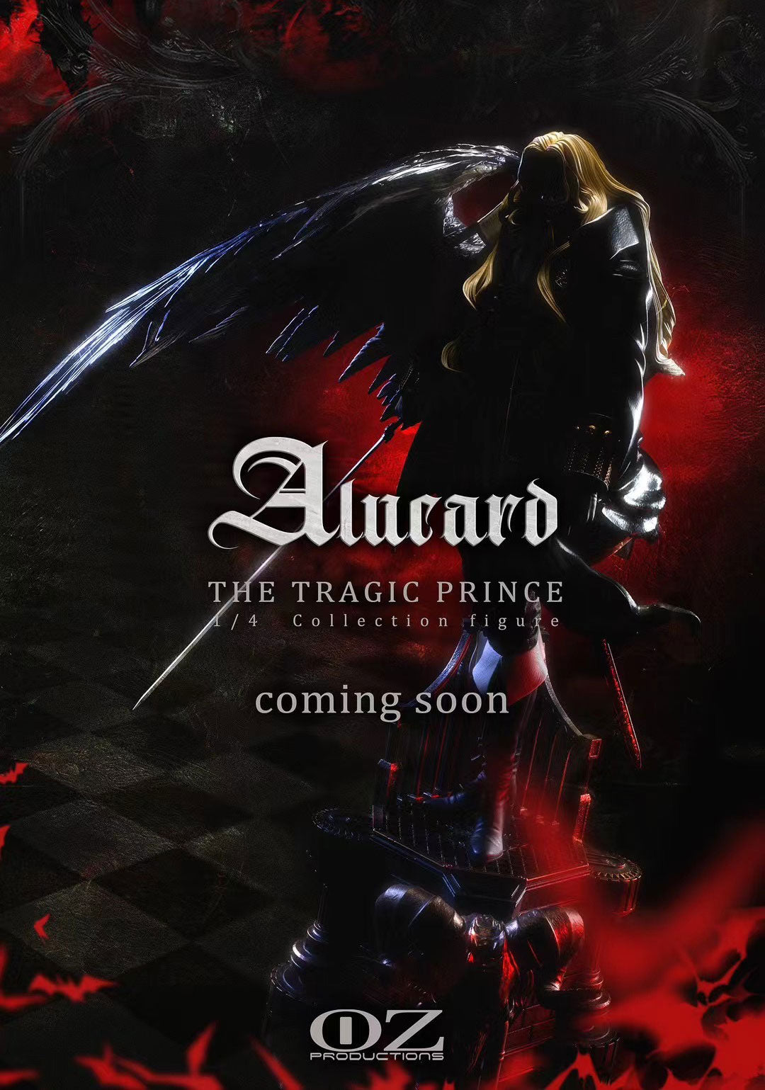 OZ Productions Alucard Cosplay Costume - Vampire Hunter Anime Outfit for Halloween & Comic Con | Perfect for Cosplay, Halloween Parties, and Anime Conventions