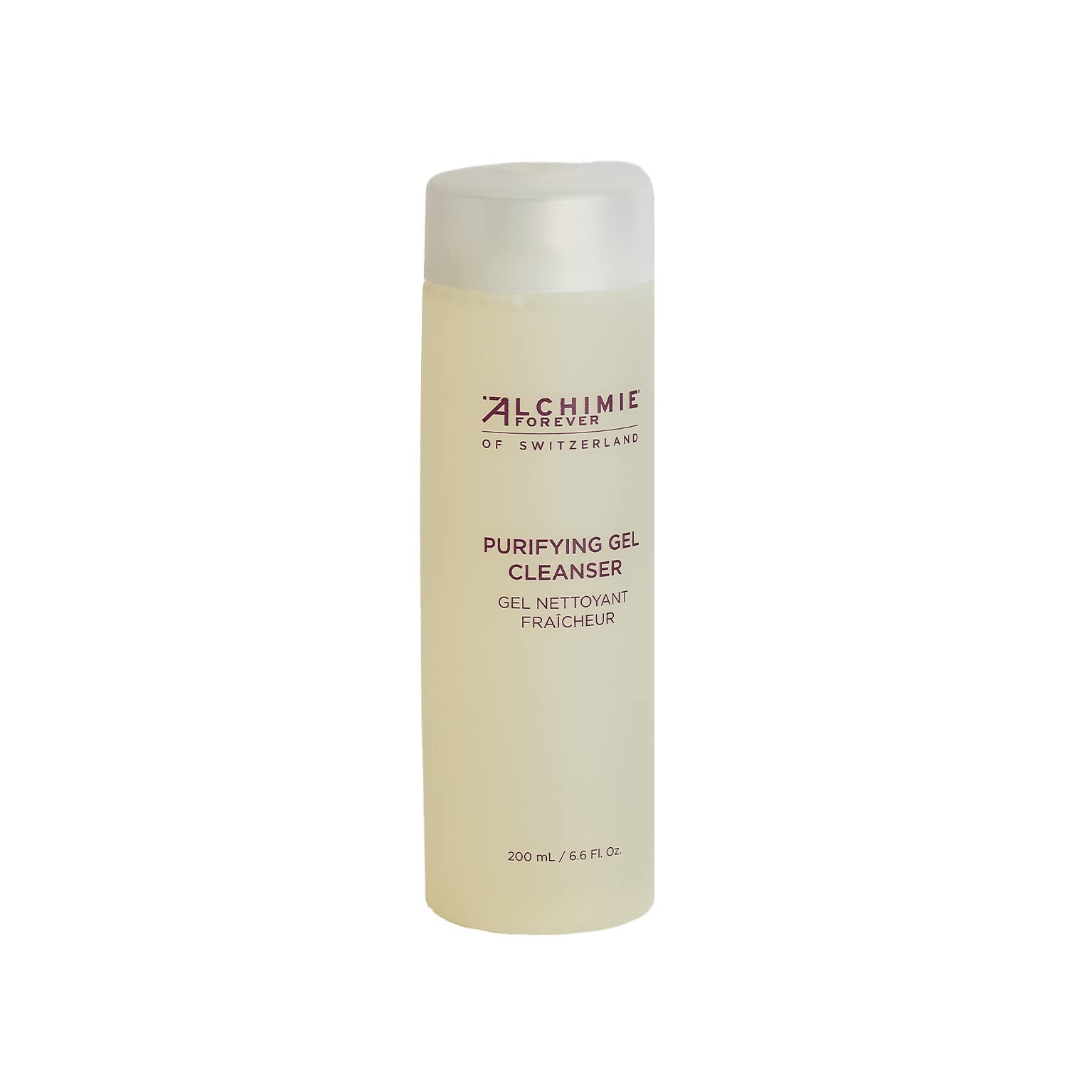 Alchimie Forever Purifying Gel Cleanser - Antioxidant-Rich Facial Wash with Anti-Aging Benefits | Natural Ingredients for Clean, Radiant & Healthy Skin | 6.6oz | Ideal for Daily Skincare Routine & Sensitive Skin Care