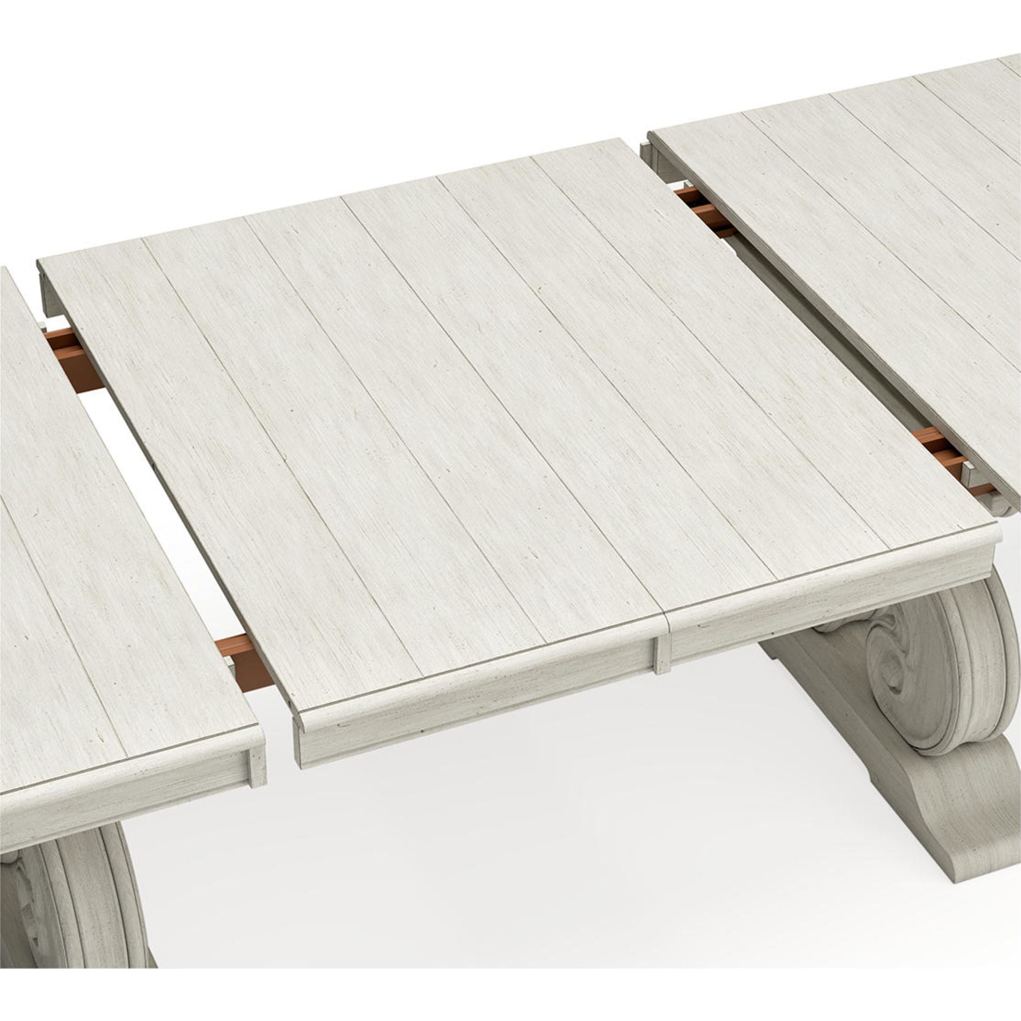 Arlendyne Extendable Dining Table - Antique White Finish (D980D4) | Perfect for Small Spaces, Dinner Parties & Family Gatherings