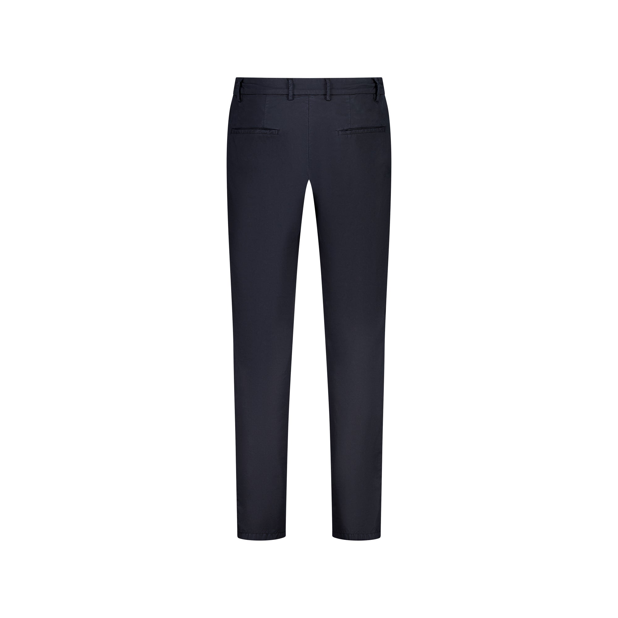 FRADI Stretch Elastic Waistband Comfortable Casual Pants for Men - Navy Blue | Perfect for Work, Travel & Lounge Wear