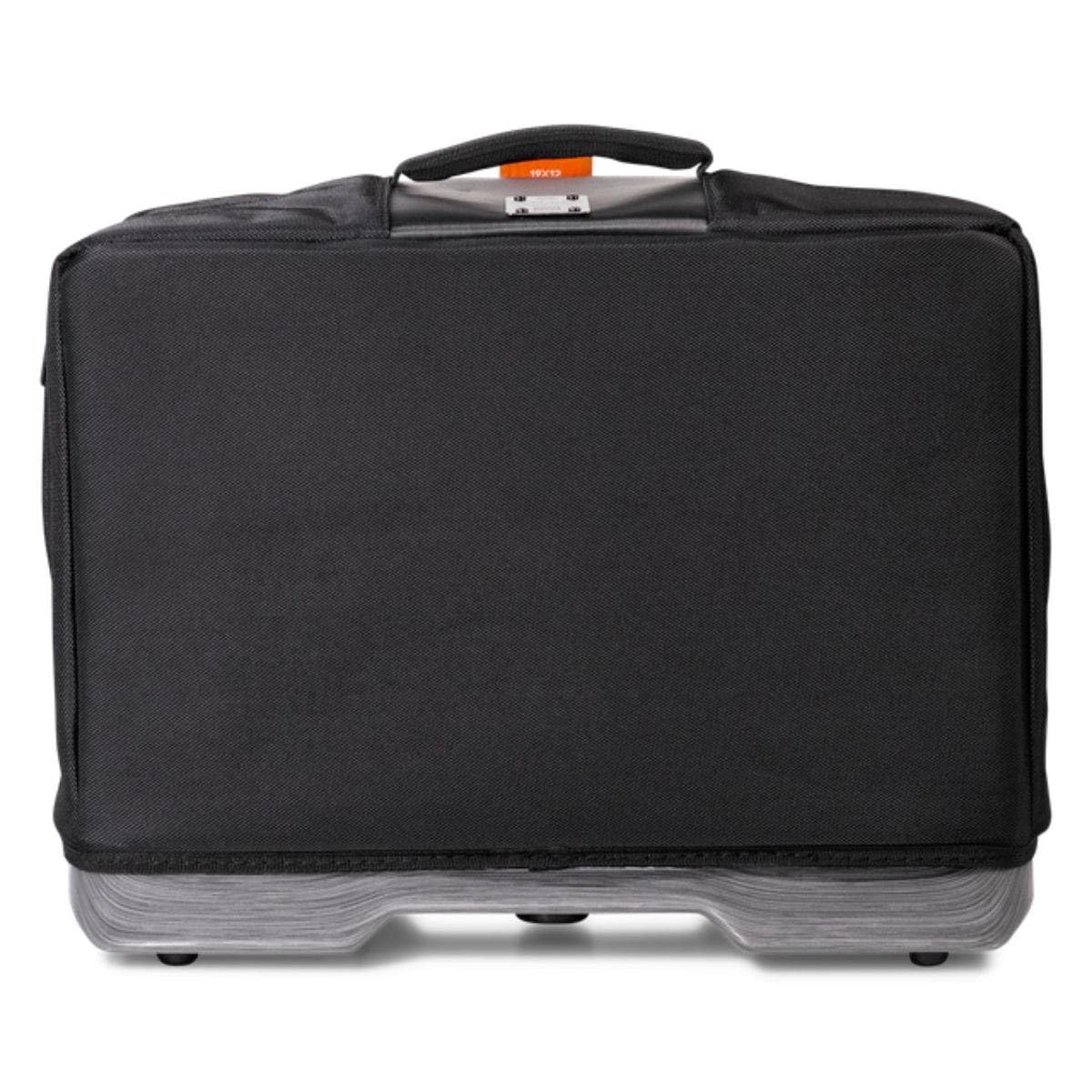 Gruv Gear VPDL-19X12-BLK Black Drum Set Bag - Waterproof Heavy-Duty Drum Case for Transport & Storage - Perfect for Gigging Musicians & Drum Teachers