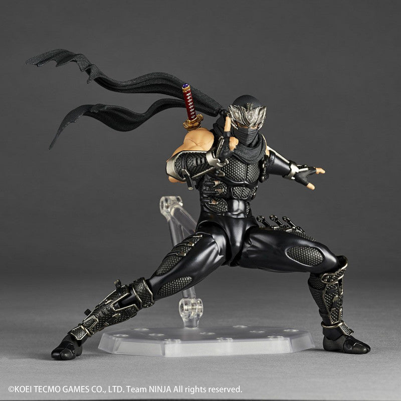 Amazing Yamaguchi Revoltech Ryu Hayabusa Action Figure - Ninja Gaiden NR052 Collectible Toy for Display & Gaming Enthusiasts