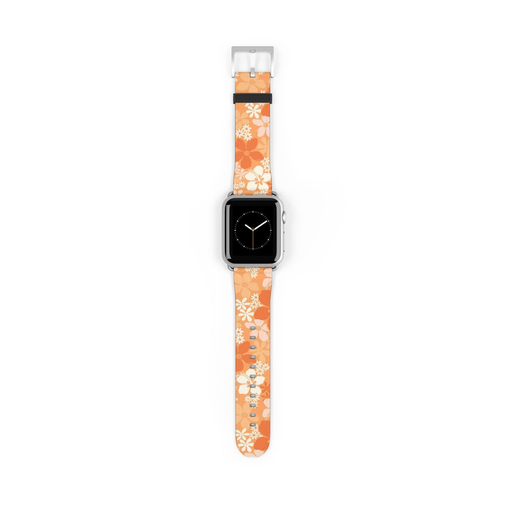 Groovy Pua Watch Band - Durable Silicone Replacement Strap for Apple Watch, Fitbit & Samsung - Perfect for Workouts, Swimming & Everyday Wear