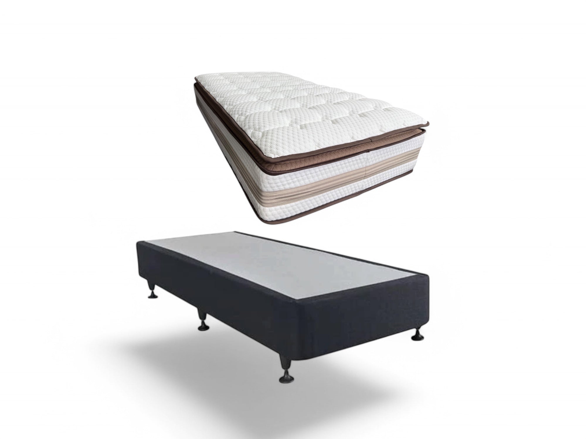 Night Therapy Single Bed - Comfortable & Supportive Memory Foam Mattress for Better Sleep - Perfect for Guest Rooms, Dorms & Small Spaces