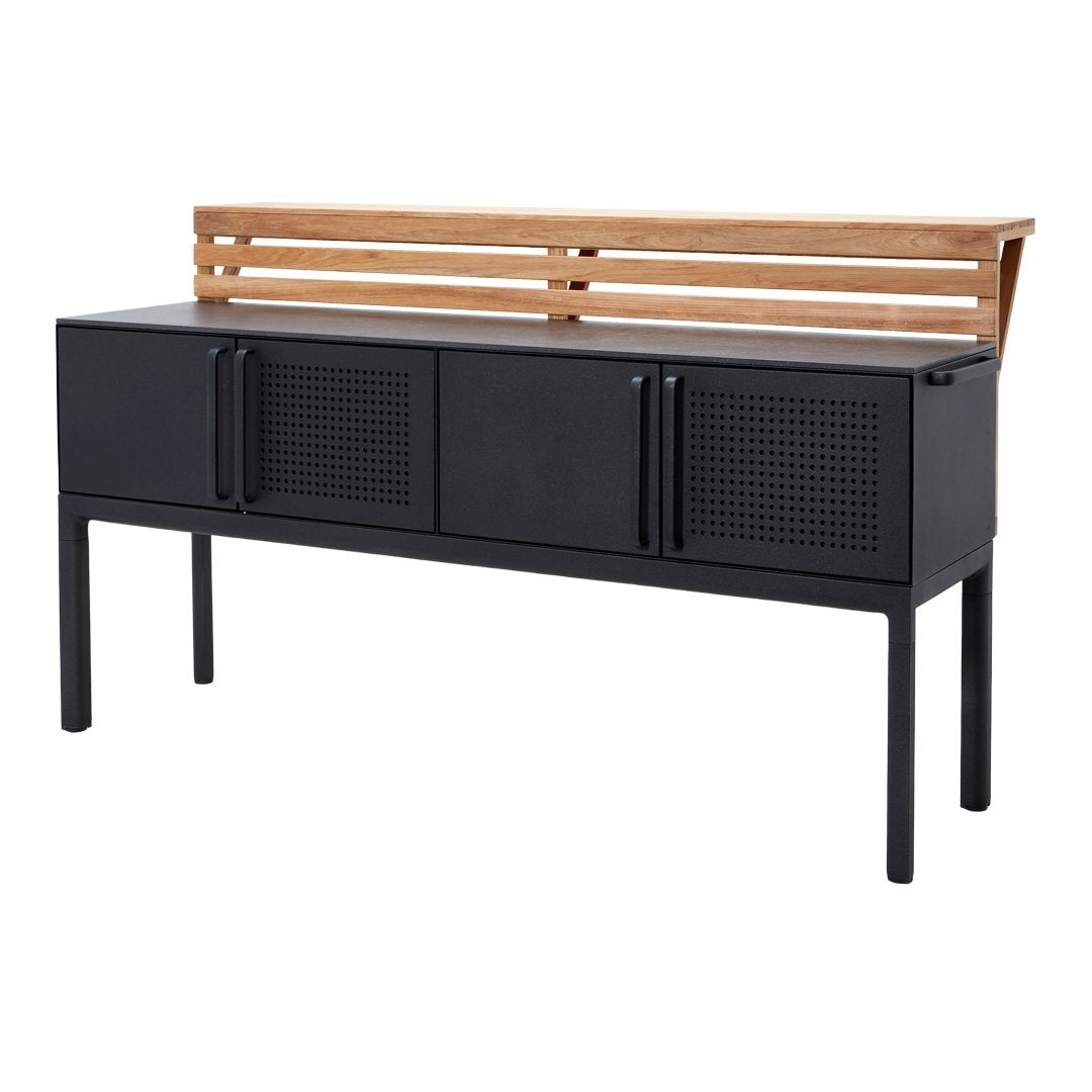 Premium Drop Outdoor Kitchen Module - Durable Stainless Steel BBQ Grill Island with Storage & Prep Space | Perfect for Backyard, Patio, and Camping Cooking