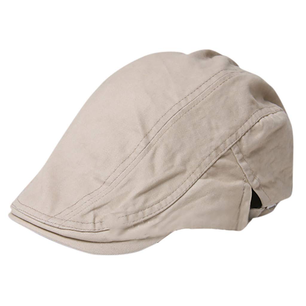 Breathable Cotton Sun Hats for Men & Women - Adjustable Baseball Cap with Solid Color Design (Green) - Perfect for Outdoor Activities, Beach, Hiking & Casual Wear