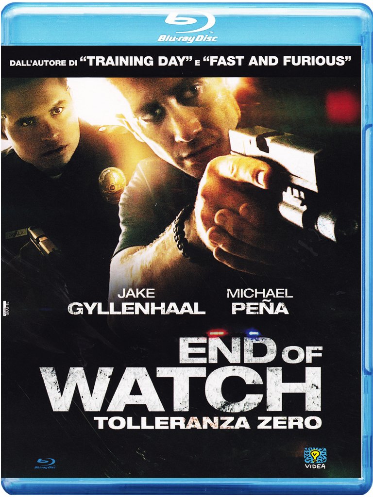 End of Watch DVD & Blu-ray | Action Thriller Movie Starring Jake Gyllenhaal | Perfect for Movie Nights & Police Drama Fans