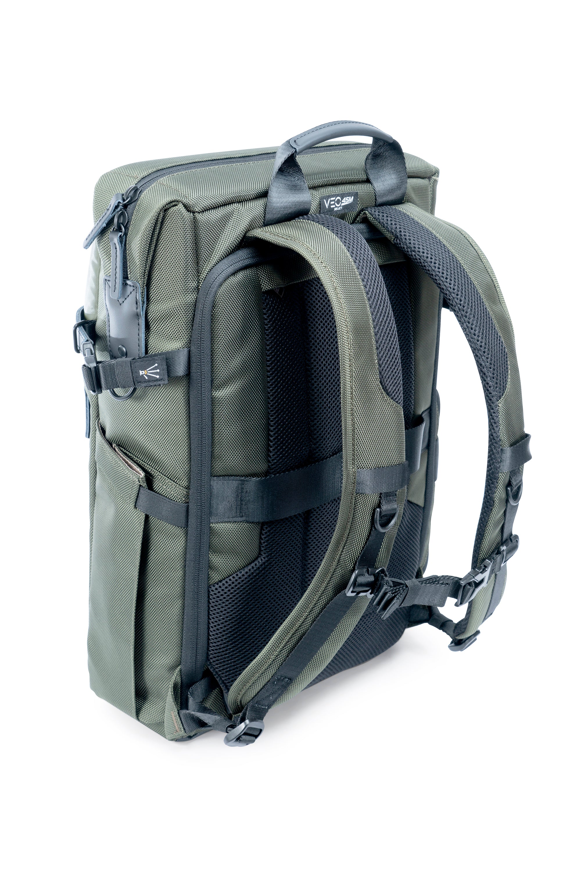 VEO SELECT 45L Waterproof Hiking Backpack Green - Lightweight Travel Backpack for Outdoor Camping, Trekking & Daily Commute