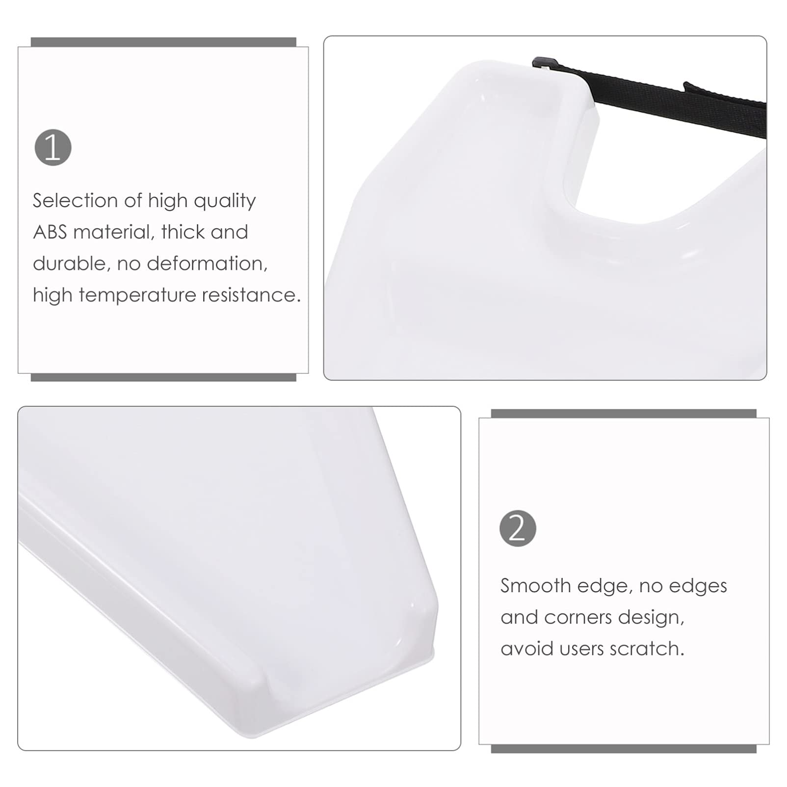 Beaupretty Portable Shampoo Bowl Hair Washing Tray for Sink - Adjustable Salon Shampoo Basin for Elderly, Disabled & Kids - Home Hair Care Solution for Bedridden Patients & Salon Use