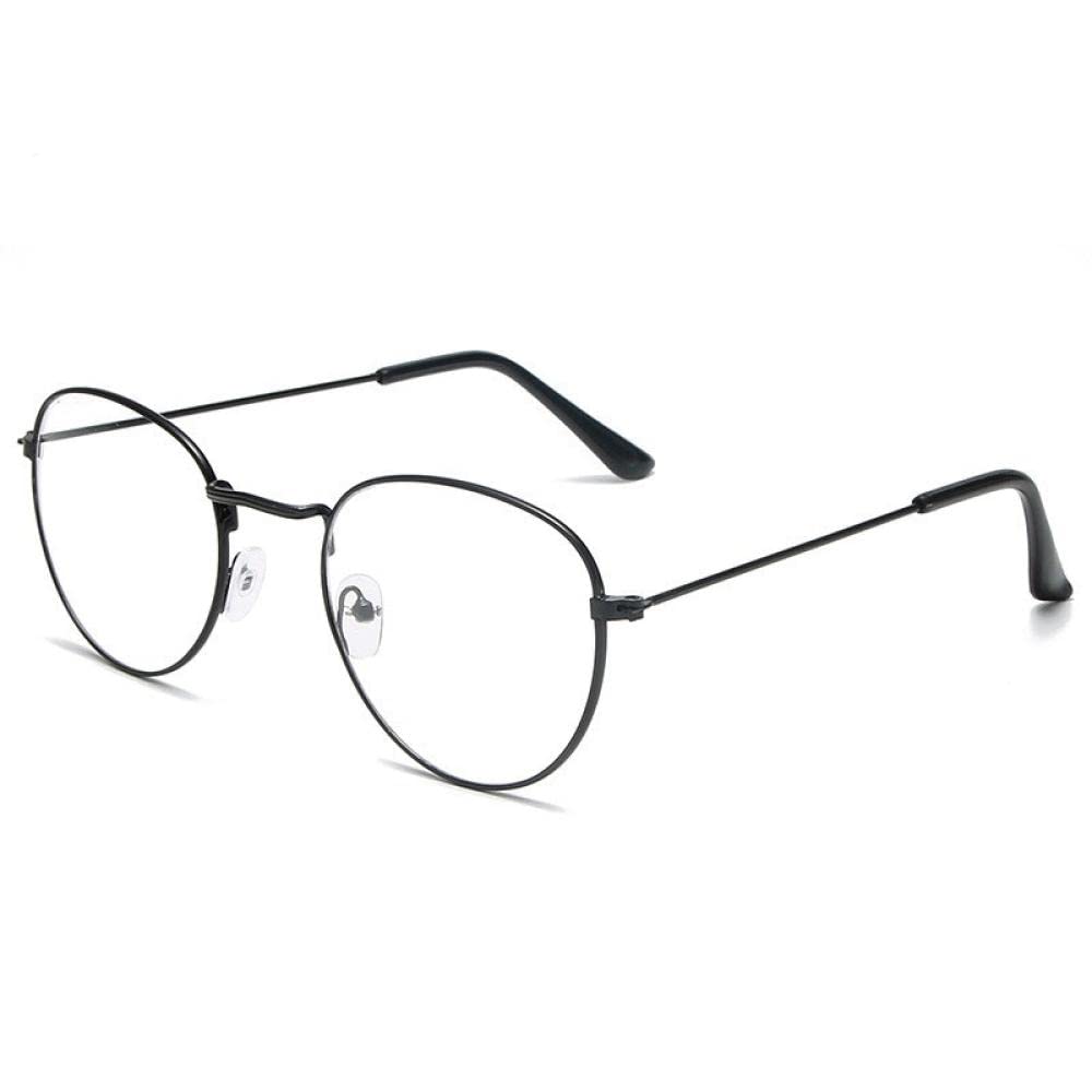 Vintage Round Glasses for Women & Men - Classic Metal Eyewear for Daily Use