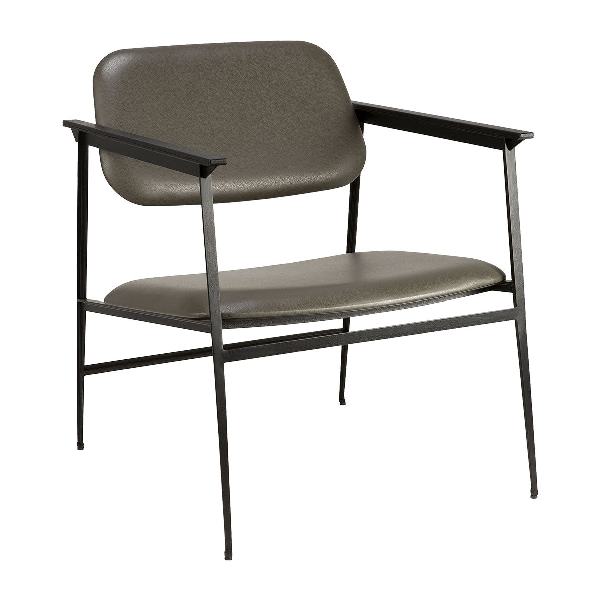 Premium DC Leather Armchair - Modern Genuine Leather Office Chair with High Back Support - Perfect for Home Office, Gaming, and Executive Workspaces