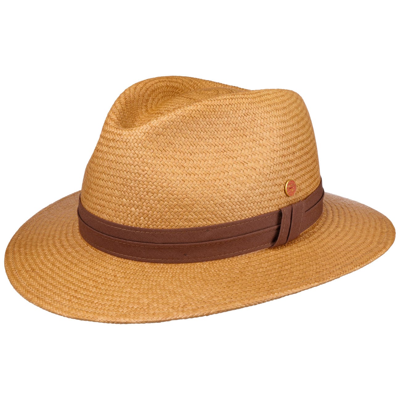 Mayser Gero Panama Hat for Men & Women - Lightweight & Breathable Straw Hat for Summer, Beach, Travel & Outdoor Activities