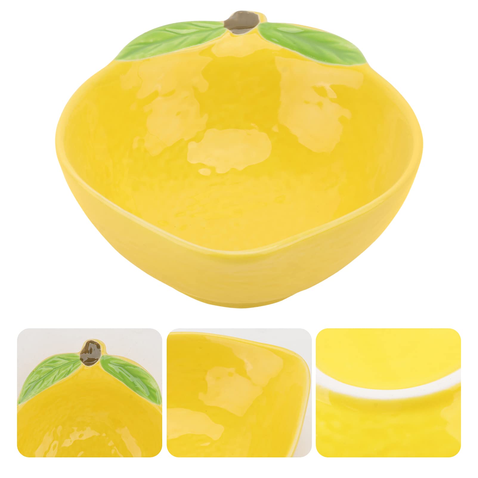 Ceramic Dessert Plates - Elegant Snack & Fruit Salad Serving Bowls for Pastries, Cakes, and Table Decor | Perfect for Parties, Afternoon Tea, and Home Dining Decorations