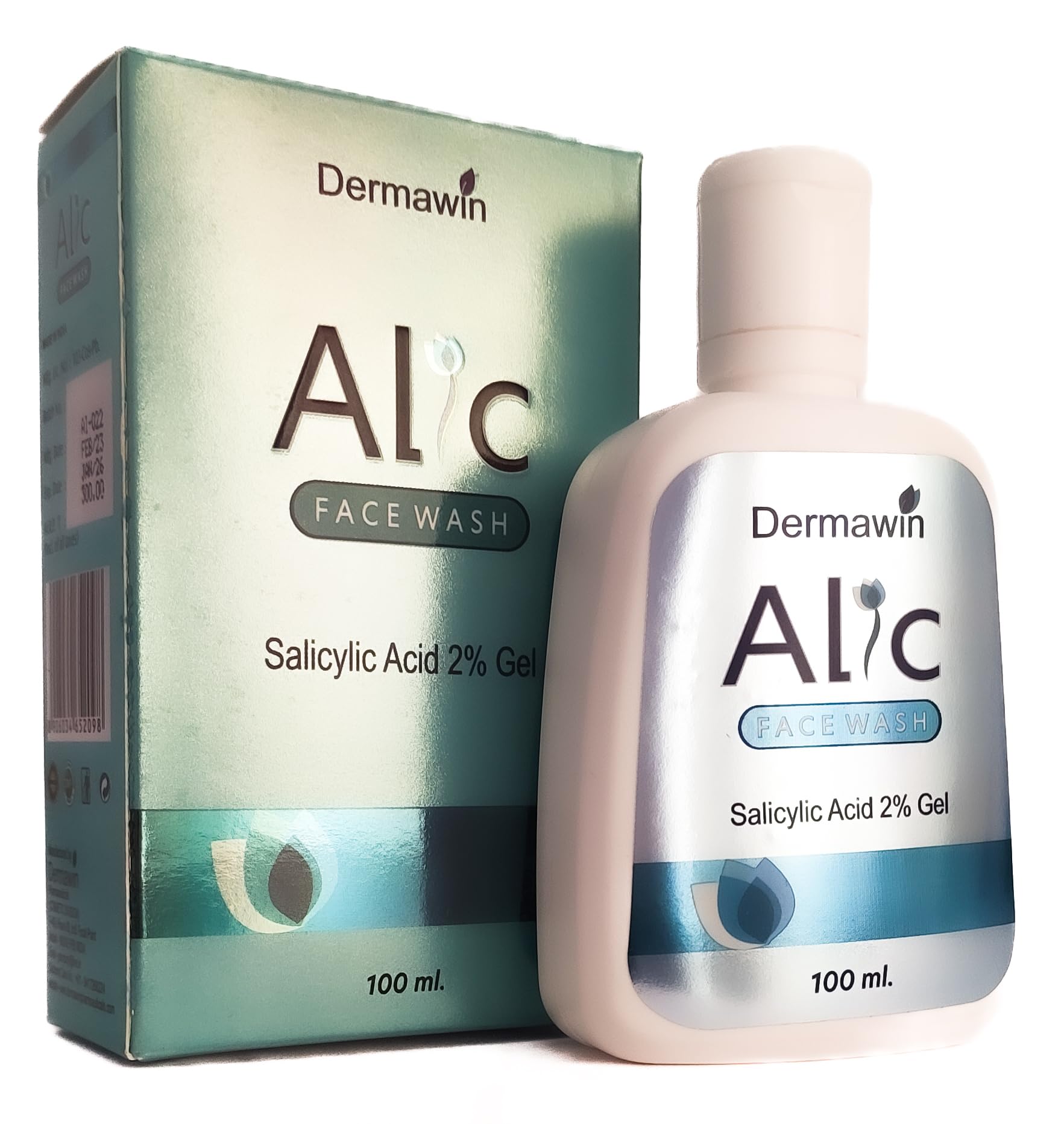 ALIC 2% Salicylic Acid Face Wash Gel for Acne & Oily Skin - Deep Cleansing & Exfoliating Facial Cleanser for Daily Skincare Routine