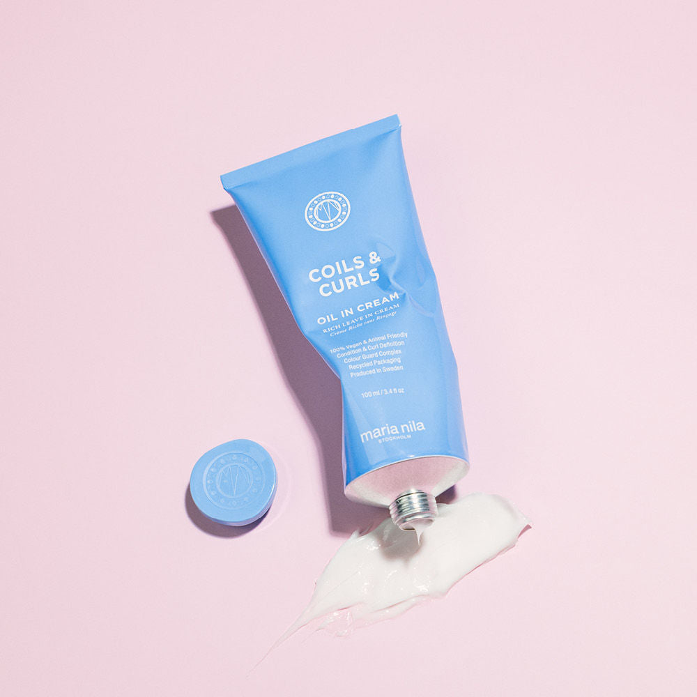 Coils & Curls Oil in Cream - Hydrating Hair Moisturizer for Curly & Coily Hair - Perfect for Daily Styling & Frizz Control
